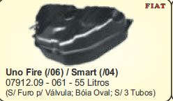 TANQUE DE COMBUSTÍVEL