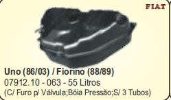 TANQUE DE COMBUSTÍVEL