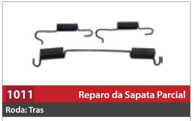 Reparo de Sapata 1 Roda Traseira