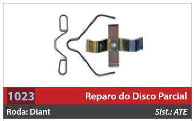 Reparo do Freio à Disco 1 Roda Dianteira