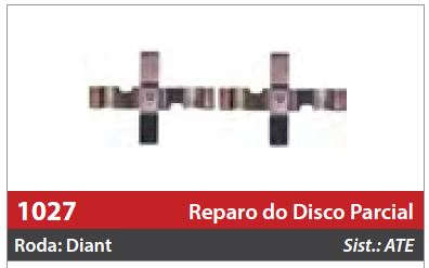 Reparo do Freio à Disco 2 Rodas Dianteiras