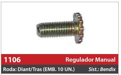 Regulador de Freio Manual 1 Roda Dianteira/Traseira Direita