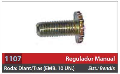 Regulador de Freio Manual 1 Roda Dianteira/Traseira Esquerda