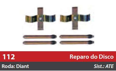Reparo do Freio à Disco 2 Rodas Dianteiras