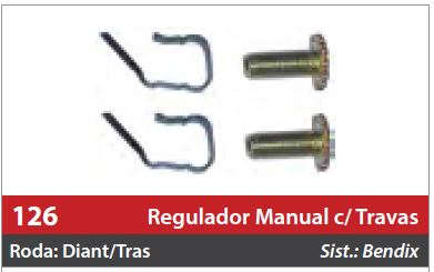 Regulador de Freio Manual 1 Roda Direita/Esquerda