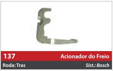 Acionador de Freio Automático 1 Roda Traseira Esquerda