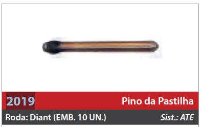 Pino da Pastilha da Pinça Dianteira