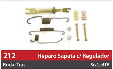 Reparo de Sapata com Regulador 1 Roda Traseira Esquerda