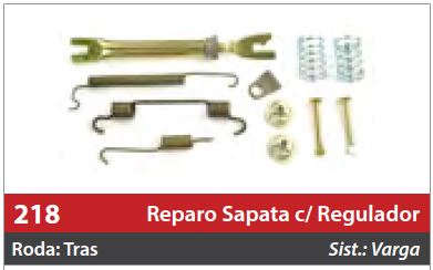 Reparo de Sapata com Regulador 1 Roda Traseira Esquerda