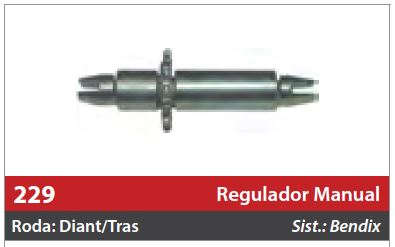 Regulador de Freio Manual 1 Roda Rosca Esquerda