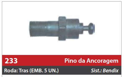 Pino da Ancoragem Direito/Esquerdo 3/4x16
