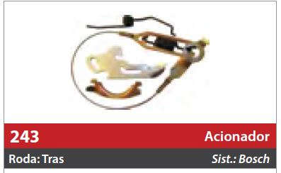 Acionador de Freio Automático 1 Roda Traseira Esquerda