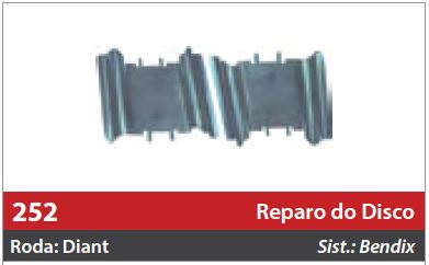 Reparo do Freio à Disco 2 Rodas Dianteiras