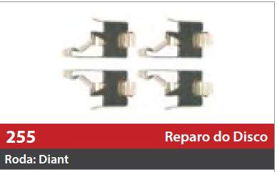 Reparo do Freio à Disco 1 Roda Dianteira/Traseira Direita/Esquerda