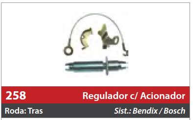 Regulador de Freio com Acionador Automático 1 Roda Traseira Direita