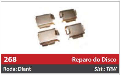 Reparo do Freio à Discp 1 Roda Dianteira