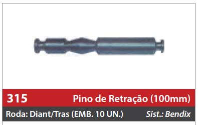 Pino de Retração do Patim Direito/Esquerdo