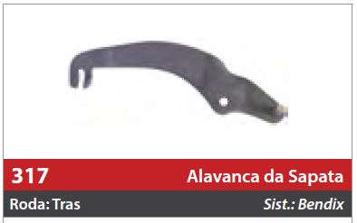 Alavanca do Freio de Mão 1 Roda Traseira Direita