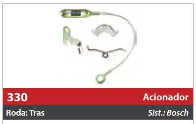 Acionador de Freio Automático 1 Roda Traseira Esquerda