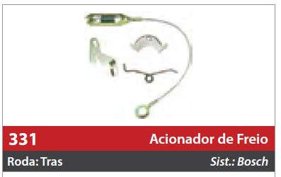 Acionador de Freio Automático 1 Roda Traseira Direita