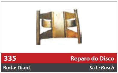 Reparo do Freio à Disco 1 Roda Dianteira