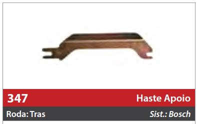Haste de Apoio da Sapata 1 Roda Traseira Direita