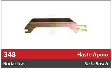 Haste de Apoio da Sapata 1 Roda Traseira Esquerda