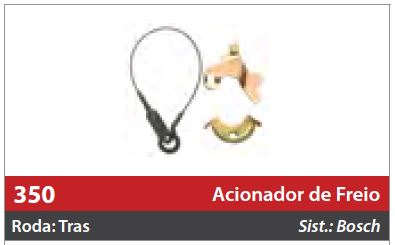 Acionador de de Freio Automático 1 Roda Traseira Direita