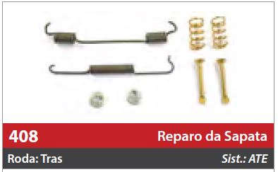 Reparo de Sapata 1 Roda Traseira Direita/Esquerda