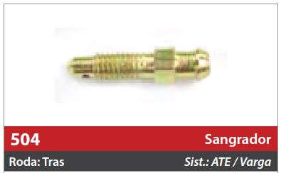 Parafuso Sangrador M6x1