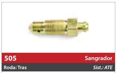 Parafuso Sangrador M10x1