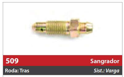 Parafuso Sangrador M8x1