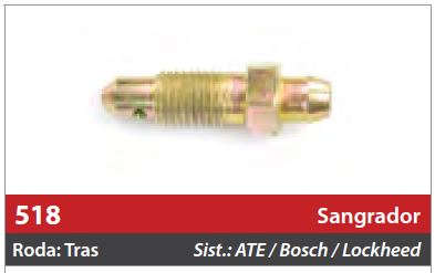 Parafuso Sangrador M8x1