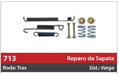 Reparo de Sapata 1 Roda Traseira