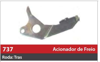 Gatilho de Acionamento 1 Roda Traseira Direita