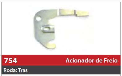 Acionador de Freio Automático 1 Roda Traseira Direita