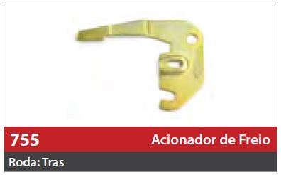 Acionador de Freio Automático 1 Roda Traseira Esquerda