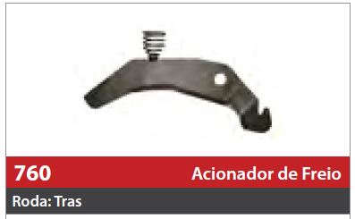 Acionador de Freio Automático 1 Roda Traseira Esquerda