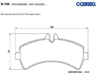 Pastilha de freio