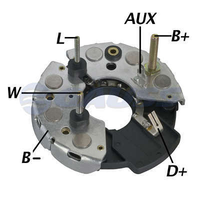 Retificador, 95A, Diodos 6x 35A