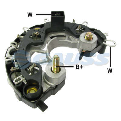 Retificador, 120A, Diodos 6x 50A Avalanche (Zener)