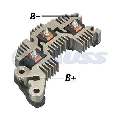 Retificador, 140A, Diodos 6x 50A Avalanche (Zener)