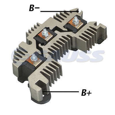 Retificador, 120A, Diodos 6x50A Avalanche (Zener)