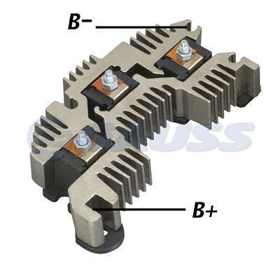 Retificador, 120A, Diodos 6x 50A Avalanche (Zener)