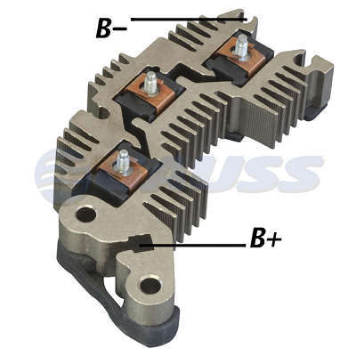 Retificador, 140A, Diodos 6x 50A Avalanche (Zener)