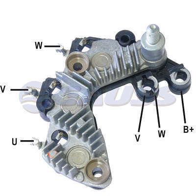 Retificador, 85A, Diodos 6x 35A Avalanche (Zener)