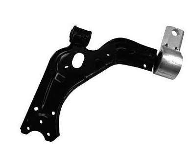 Bandeja dianteira direita c/ bucha / coxim de Aluminio DH.