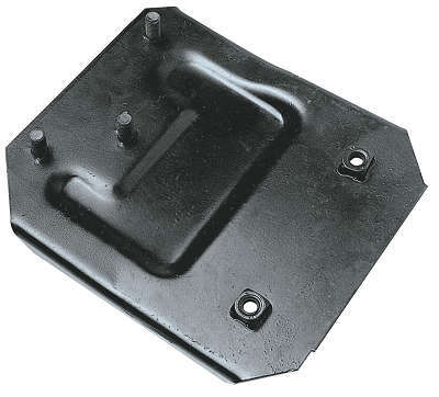 Chapa de fixaçâo do suporte dianteiro do motor. (Gas / Alc)
