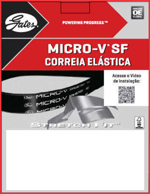 CORREIA MICRO-V® ELÁSTICA