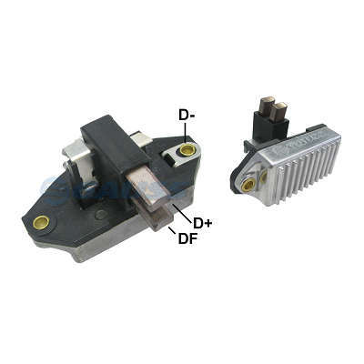 Retificador, 3X50A  Avalanche, M8x35 e M8x27 B+ Parafusos, Ø112mm